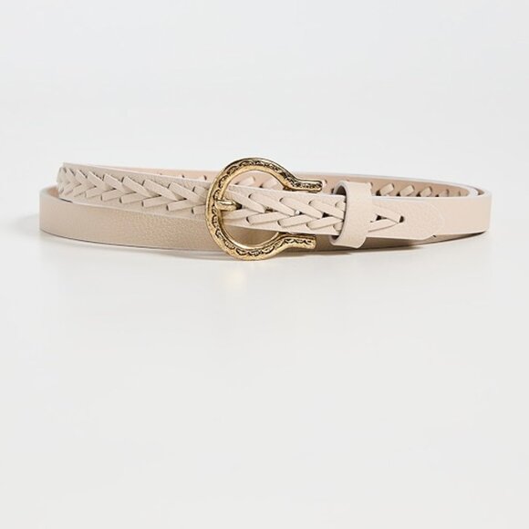 B-Low The Belt Amara Belt, Bone & Gold, NWT - Picture 1 of 7